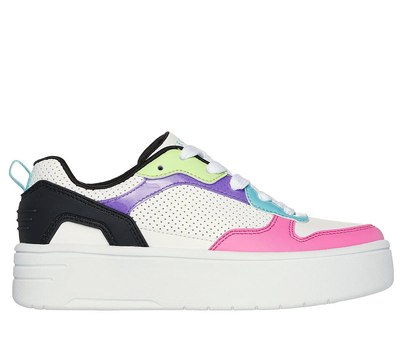 SKECHERS STREET COURT HIGT - COLOR CRUSH