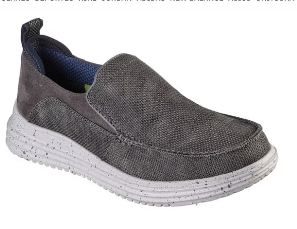 SKECHERS ROVEN-RENCO  'Grey Slip-On'